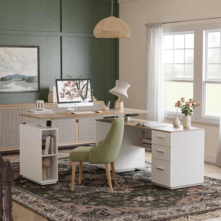 Wayfair floor desk new arrivals